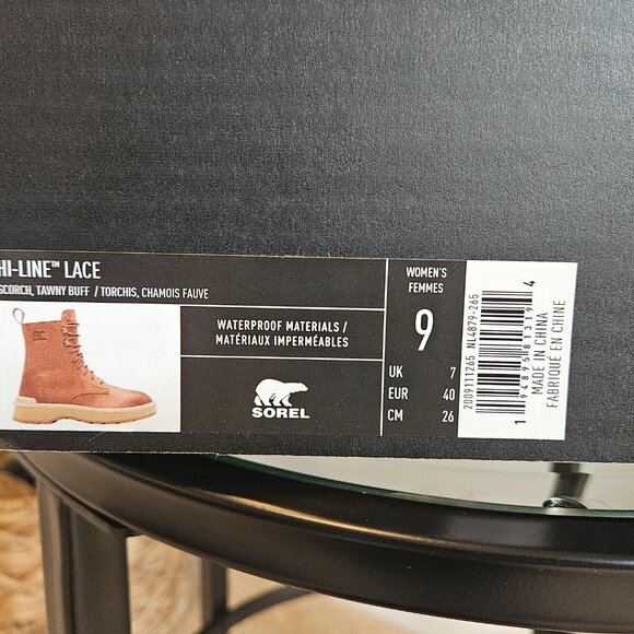 Sorel Hi-Line platform combat boot 9m - Picture 5 of 6